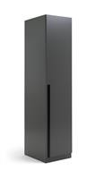 Habitat Munich 1 Door Wardrobe - Anthracite