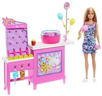 Beach Detectives Barbie Malibu Doll Cotton Candy Playset
