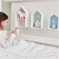 Great Little Trading Company Townhouse Wall Shelfs - Pastels