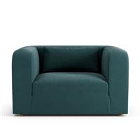 Habitat Lars Fabric Cuddle Chair - Teal