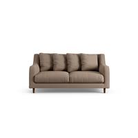 Habitat Swift Fabric 2 Seater Sofa - Biscuit - Dark Leg