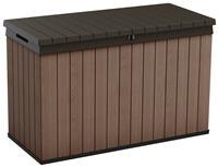 Keter Darwin 662L Outdoor Garden Storage Box - Brown