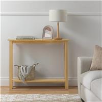 Habitat Adler Narrow Console Table - Natural