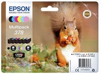 Epson 378 Squirrel Ink Cartridge Multipack - Black & Colour