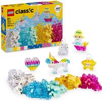 LEGO Classic Magical Transparent Box Building Toys Set 11040
