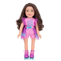 DesignaFriend California Girl Roller Skater Doll Outfit