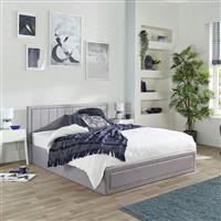 Aspire Cotswold Small Double End Lift Ottoman Bed - Grey