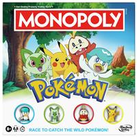 Hasbro Monopoly Pokemon Edition Game from Hasbro Gaming