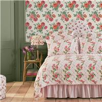 Cath Kidston Archive Rose Pink Blooms Wallpaper