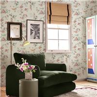 Cath Kidston Birds and Roses Spring Wallpaper