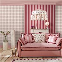 Cath Kidston Painted Gingham Wallpaper