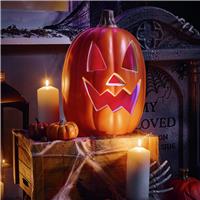 Argos Home Large LED Pumpkin Halloween Decoration