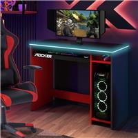 X Rocker Carbon-Tek Adapt Gaming Desk - Grey