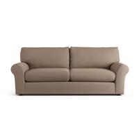 Habitat Molton Fabric 4 Seater Sofa - Biscuit