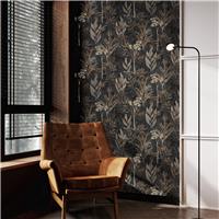 Superfresco Easy Solstice Wallpaper - Black and Gold