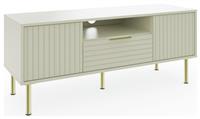 GFW Nervata 2 Door 1 Drawer TV Unit - Natural