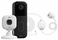 Blink Video Doorbell & Blink Mini 2K+ Cam with Power Adaptor