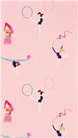 Harlequin Kids Balancing Act Blossom Wallpaper