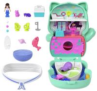 Polly Pocket Set Sail Kitty Compact Playset and Micro Doll