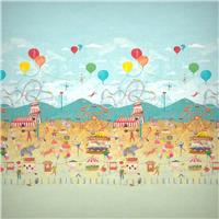 Harlequin Kids Life's a Circus Wallpaper