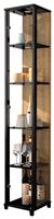 Argos Home Optima Narrow Display Cabinet with Light - Oak