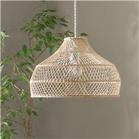 Habitat Natural Rattan Small Easy Fit Lampshade - 35cm