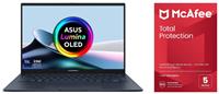 ASUS Zenbook 14 OLED 14in U9 32GB 1TB Laptop Bundle - Blue