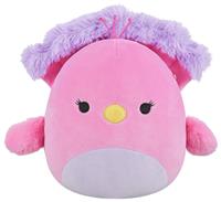 "Squishmallows 7.5"" Sweetpea Pink Purple Peacock Plush Toy"