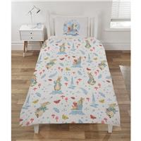 Beatrix Potter Peter Rabbit Pink Kids Bedding Set - Single
