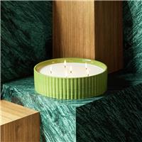 Habitat x Morris & Co. Multi Wick Candle-Leather & Patchouli