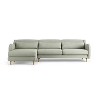 Habitat Turnmill Left Hand Corner Sofa - Sage Green