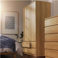 Argos Home Jenson 3 Door 4 Drawer Wardrobe - New Oak