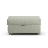 Habitat Holmfirth Fabric Footstool - Sage Green