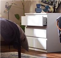 Argos Home Jenson 3 Drawer Chest - Grey Gloss