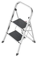 Hailo K70 2-Step Flat Aluminium Step Stool