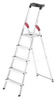 Hailo L60 5 Tread Aluminium Safety Step Ladder