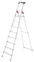 Hailo L60 8 Tread Aluminium Safety Step Ladder
