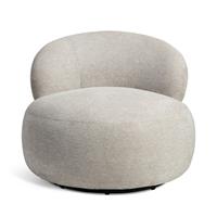 Habitat Kori Fabric Swivel Chair - Grey