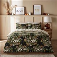 Silentnight Supersoft Cosy & Warm Black Bedding Set - Double
