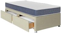 Argos Home Devon Single 2 Drawer Divan Bed - Natural