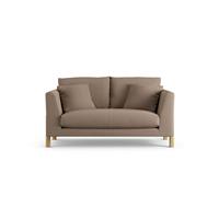 Habitat Aston Fabric 2 Seater Sofa - Biscuit - Ash Leg
