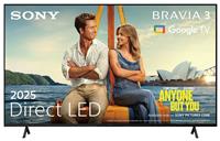 Sony 85 Inch K-85S3 Smart 4K UHD HDR DLED Freeview TV