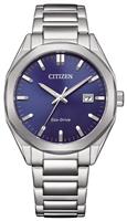 Citizen Mens Eco-Drive Blue Dial Bracelet Watch