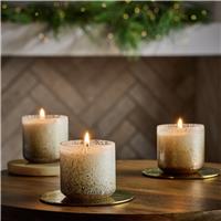 Habitat Set of 3 Confetti Candles - Under the Mistletoe