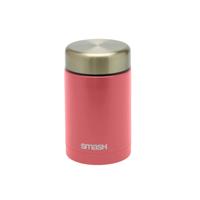 Smash Stainless Steel Pink Food Flask