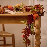Argos Home Faux Floral Autumn and Halloween Garland