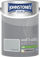 Johnstone's Wall & Ceiling Silk Paint 5L - Manhattan Grey