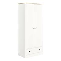 Argos Home Kensington 2 Door 1 Drawer Wardrobe - Ivory
