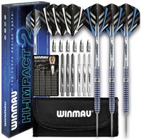 Winmau Hi-Impact 24G 95% Tungsten Darts Set and Case