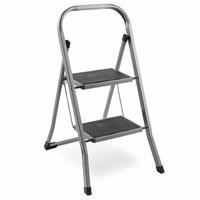 VonHaus 2 Tread Foldable Step Ladder